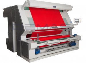 Esnek Kumaş Kalite Kontrol Rulo Sarma Makinesi